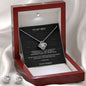 I Never Knew Love Till I Loved You - Love Knot Necklace & Earrings Set