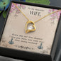 To My Beautiful Wife - Necklace Gift for Her